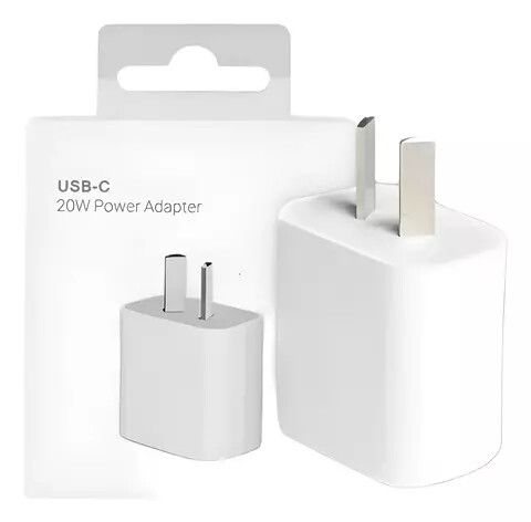 CARGADOR IPHONE CERTIFICADO TIPO C 20W