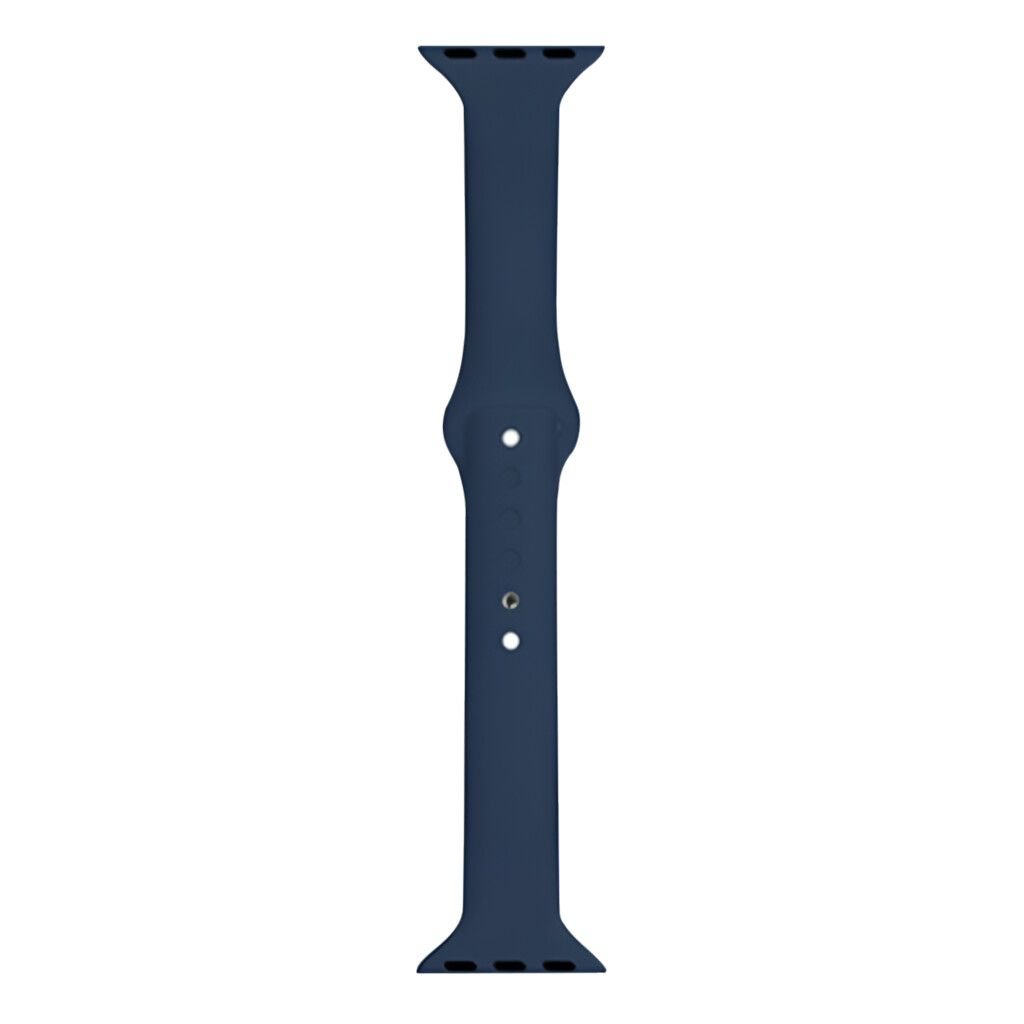 MALLA RELOJ MODS-752 SILICONA LISA 38 - ST - AZUL