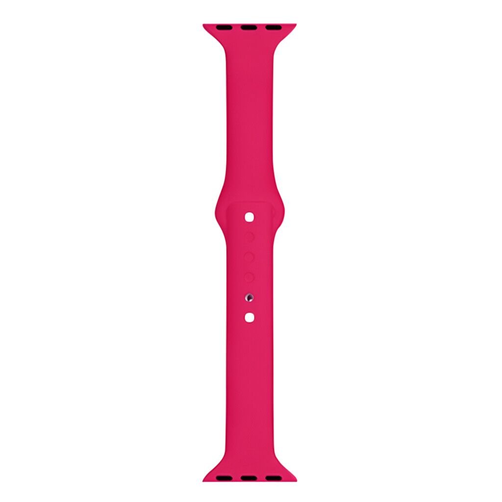 MALLA RELOJ MODS-752 SILICONA LISA 38 - ST - MAGENTA