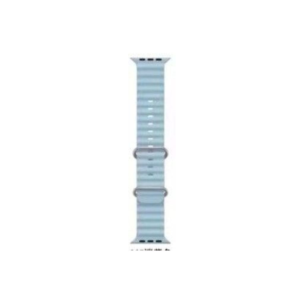 MALLA RELOJ MODS-754 SILICONA CORRUGADA 38 - ST - CELESTE