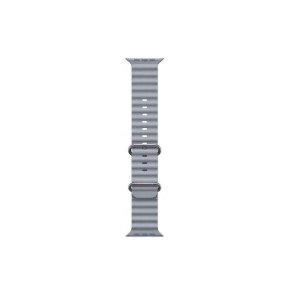 MALLA RELOJ MODS-754 SILICONA CORRUGADA 38 - ST - GRIS