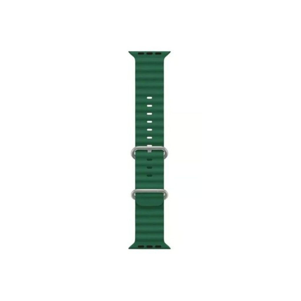 MALLA RELOJ MODS-754 SILICONA CORRUGADA 38 - ST - VERDE