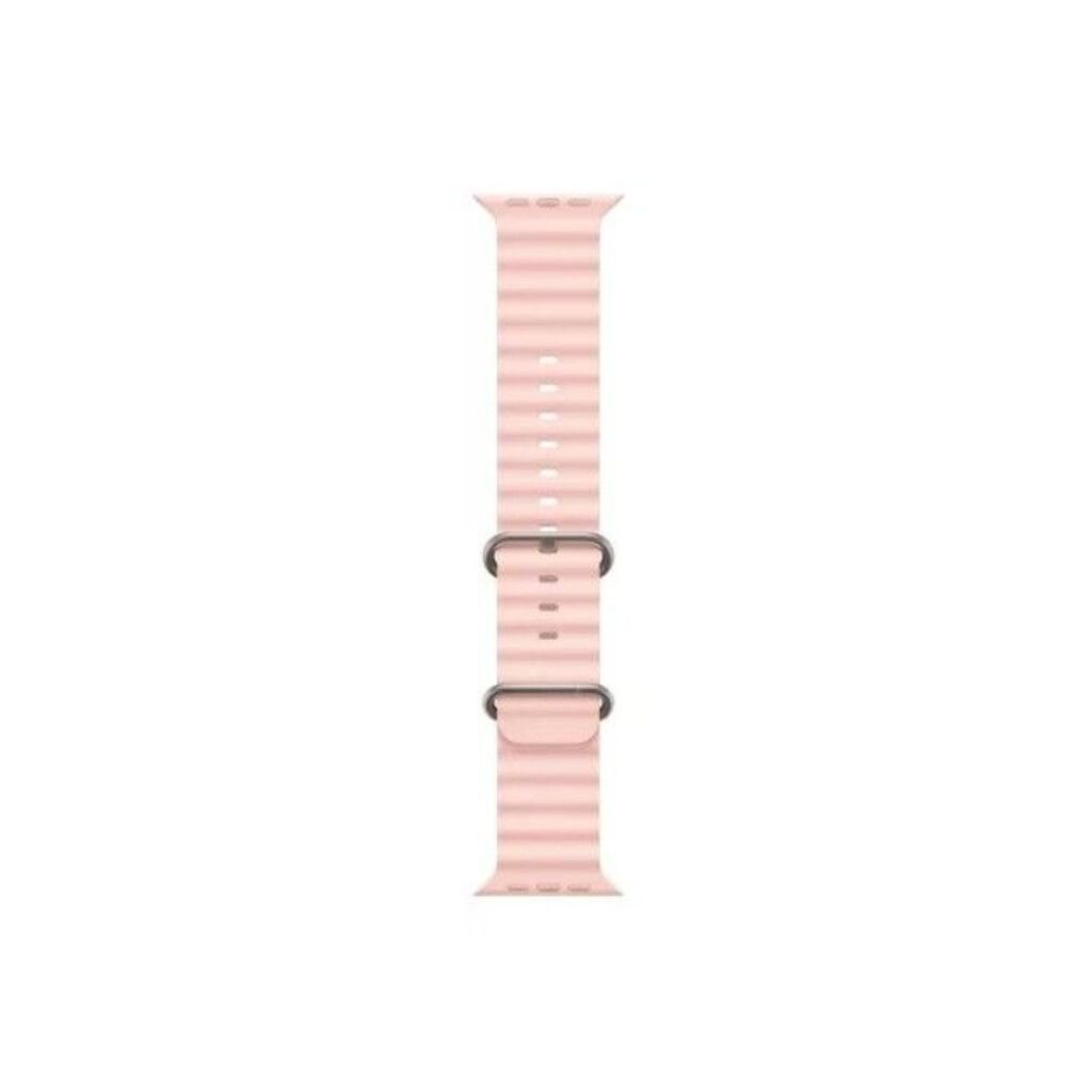 MALLA RELOJ MODS-755 SILICONA CORRUGADA 42 - ST - ROSA