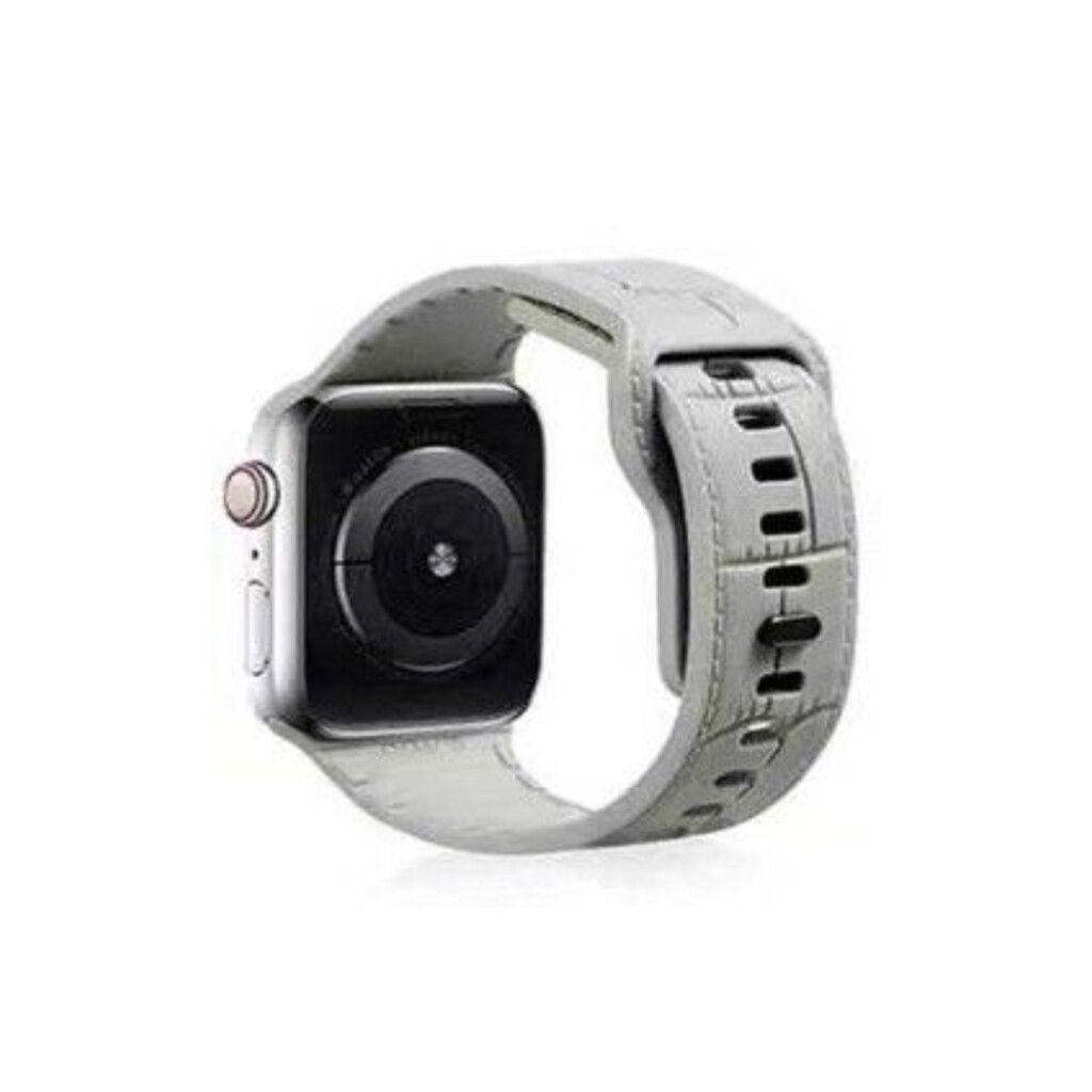 MALLA RELOJ MODS-762 SILICONA ELEGANTE 38 - ST - GRIS