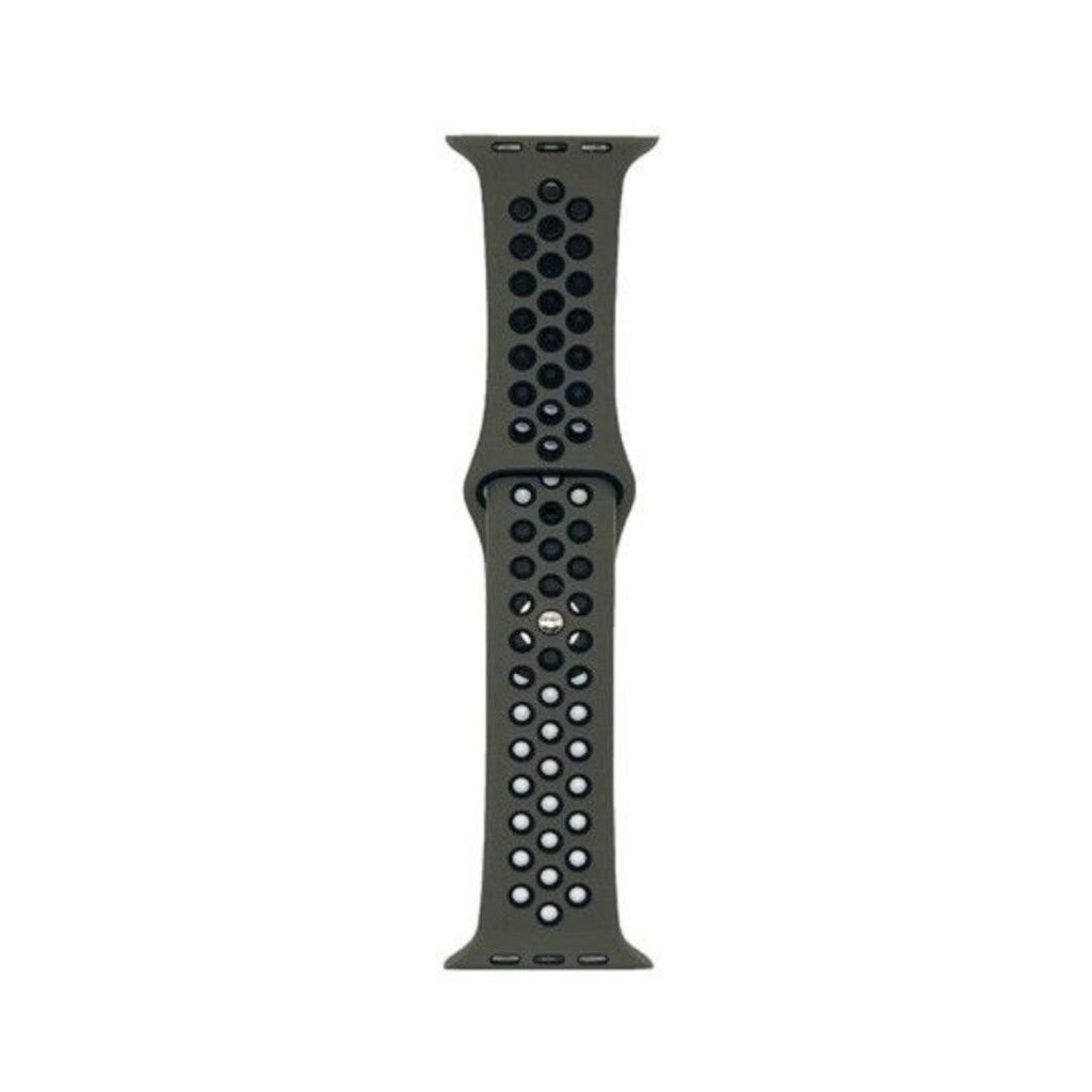 MALLA RELOJ MODS-765 SILICONA BICOLOR 42 - ST - GRIS