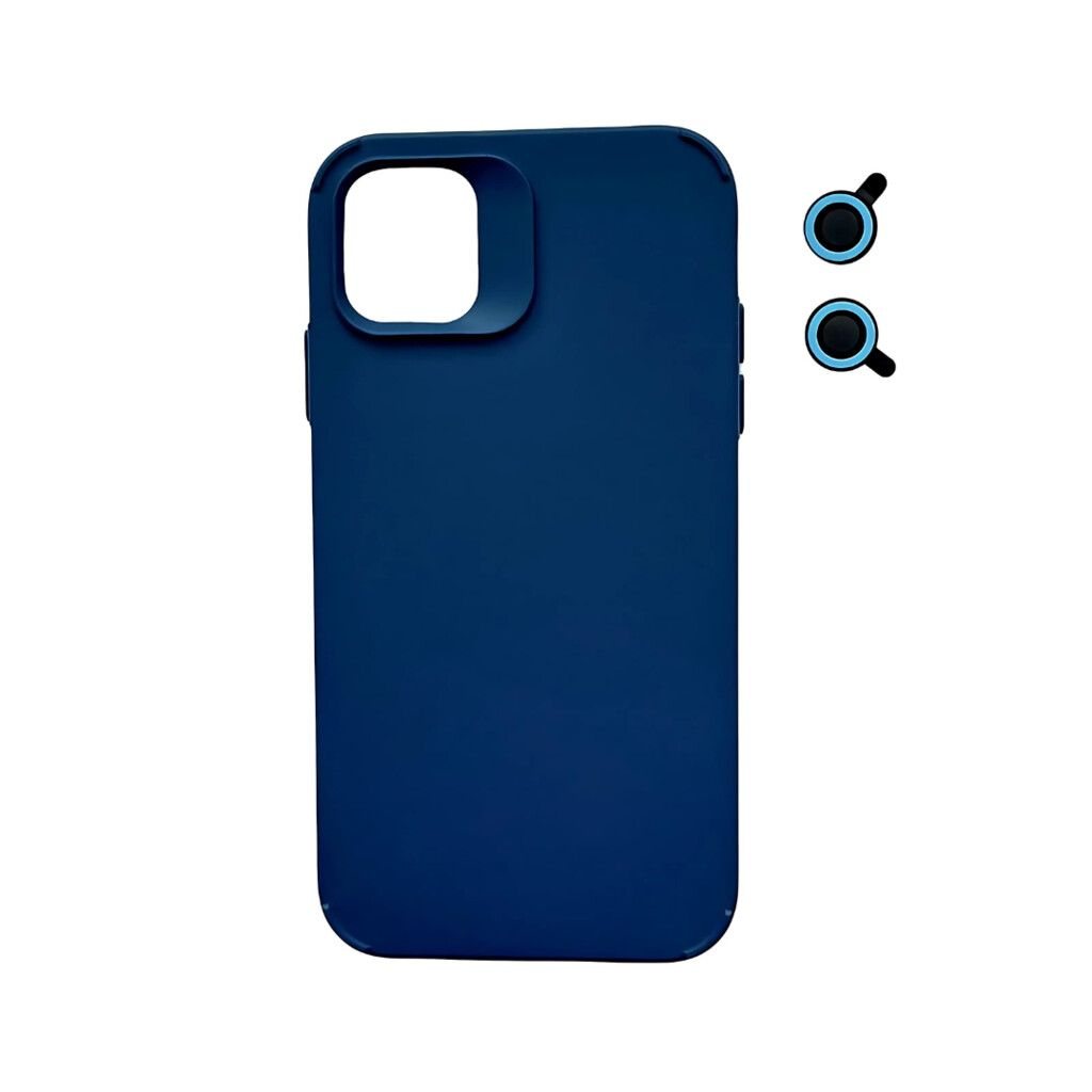 TPU MOD603 SILICONA LENS - IPHONE 15 - XAEA - AZUL