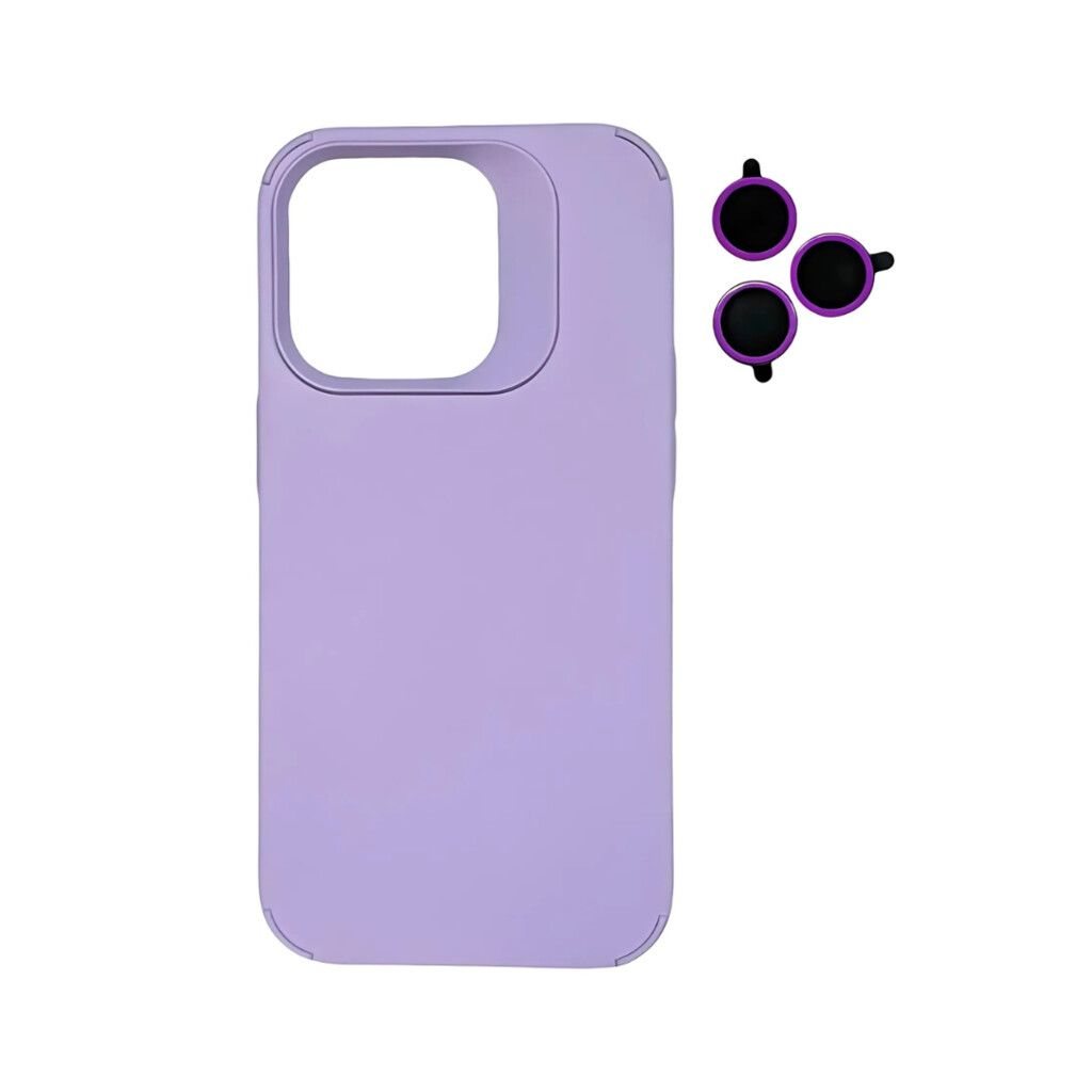 TPU MOD603 SILICONA LENS - IPHONE 16 PRO MAX - XAEA - LILA