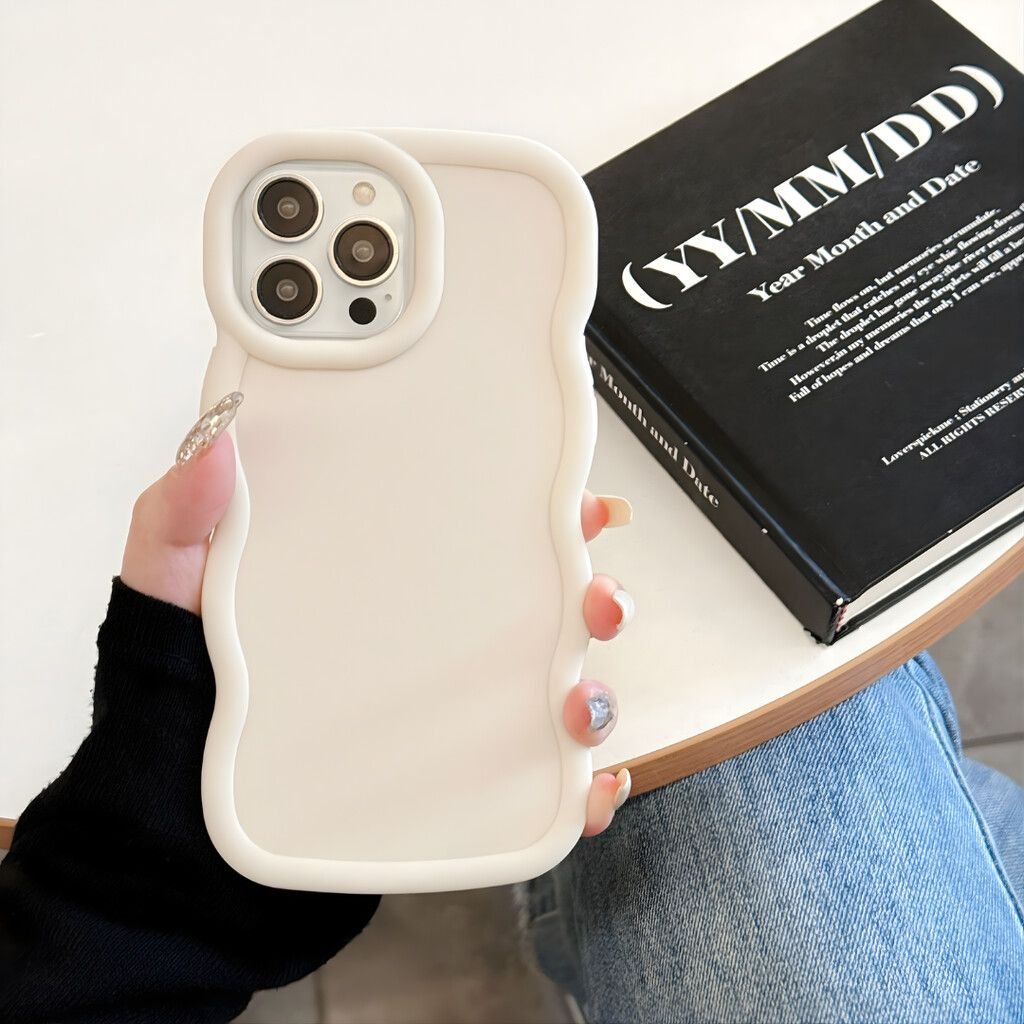 TPU MOD610 SILICONA WAVY - XIA REDMI 15C - YEXA- BLANCO